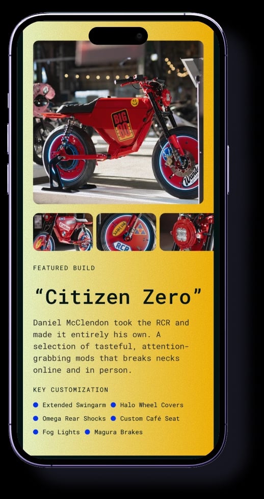 Citizen Zero — a featured custom build